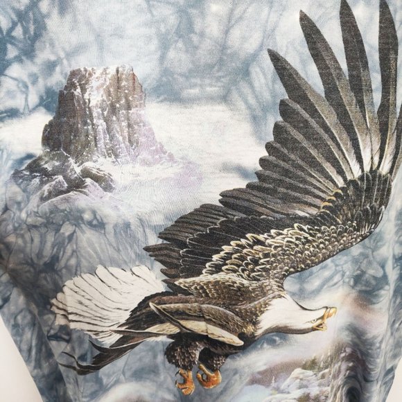 Vintage The Mountain Eagle T-Shirt Westward Expansion Gateway St. Louis Tie Dye - Picture 3 of 8